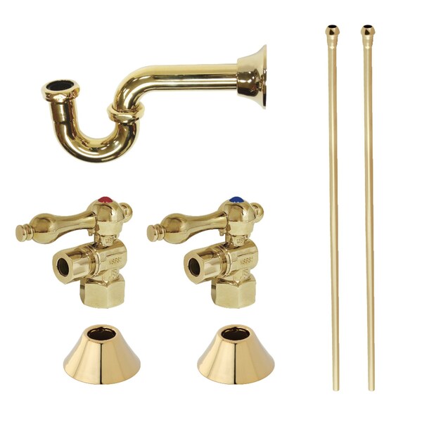 CC43102LKB30 Traditional Plumbing Sink Trim Kit W/P-Trap, Brass